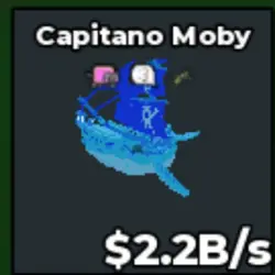 Diamond Capitano Moby 2.2B s bos10 (Секретный персонаж) — Roblox, лот №226168