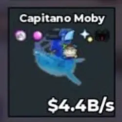 Diamond Capitano Moby 4.4B s with 8 Trait, Good Trait RAF (… — Roblox, лот №226182
