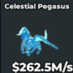 Diamond Celestial Pegasus (Секретный персонаж) — Roblox, лот №226231