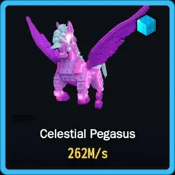 Diamond Celestial Pegasus 262M s (Секретный персонаж) — Roblox, лот №226242