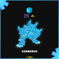 Diamond Cerberus 1.9B s (Секретный персонаж) — Roblox, лот №226260