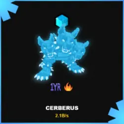 Diamond Cerberus 2.1B s (Секретный персонаж) — Roblox, лот №226262