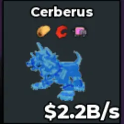 Diamond Cerberus 2.2B s zayy (Секретный персонаж) — Roblox, лот №226263