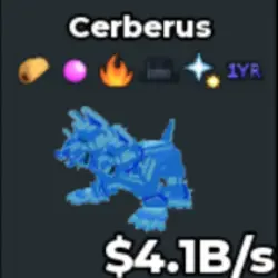 Diamond Cerberus 4.1B S (Секретный персонаж) — Roblox, лот №226268