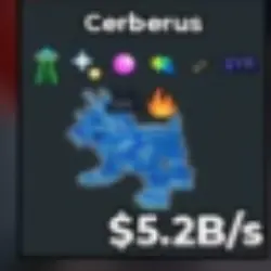 Diamond Cerberus 5.2B s (Секретный персонаж) — Roblox, лот №225905