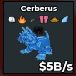 Diamond Cerberus 5B s Bunny Trait Ahyar (Секретный персонаж) — Roblox, лот №225917