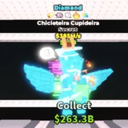 Diamond Chicleteira Cupideira 385 m s (Секретный персонаж) — Roblox, лот №226015
