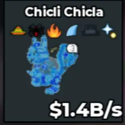 Diamond Chicli Chicla 1.4B s HA41 (Секретный персонаж) — Roblox, лот №226047