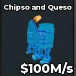 Diamond Chipso and Queso 100 M s (Секретный персонаж) — Roblox, лот №226115