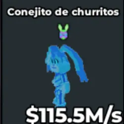 Diamond Churrito Bunnito 115.5 M s v143 (Секретный персонаж) — Roblox, лот №226175