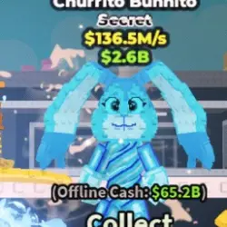 Diamond Churrito Bunnito 136.5M s Nyan #198 (Секретный перс… — Roblox, лот №226178