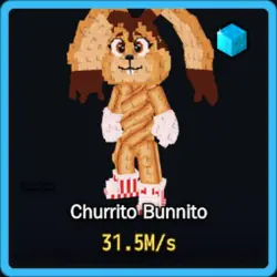 Diamond Churrito Bunnito 31.5M s (Секретный персонаж) — Roblox, лот №226184
