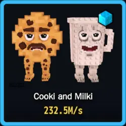 Diamond Cooki and Milki 232.5M s (Секретный персонаж) — Roblox, лот №226219