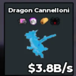 Diamond Dragon Cannelloni 3.8B s basg (Секретный персонаж) — Roblox, лот №226286