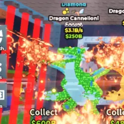 Diamond Dragon Cannelloni with Saint Patrick (Lucky), Shark… — Roblox, лот №226303