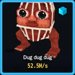 Diamond Dug dug dug 52.5M s (Секретный персонаж) — Roblox, лот №226308
