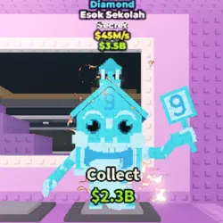 Diamond Esok Sekolah 45 M s (Секретный персонаж) — Roblox, лот №226322