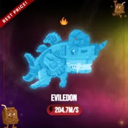 Diamond Eviledon 204.7M s (Секретный персонаж) — Roblox, лот №226329
