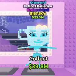 Diamond Extinct Ballerina 187.5 K s (Brainrot God персонаж) — Roblox, лот №226332