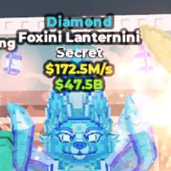 Diamond Foxini Lanternini 172.5m s (Секретный персонаж) — Roblox, лот №226354