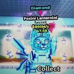 Diamond Foxini Lanternini 805 m s (Секретный персонаж) — Roblox, лот №226356