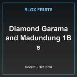 Diamond Garama and Madundung 1B s (Секретный персонаж) — Roblox, лот №225974