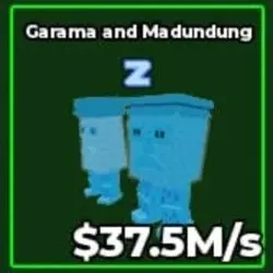 Diamond Garama and Madundung 37.5M s Rare Z Sleepy Trait Ah… — Roblox, лот №226022