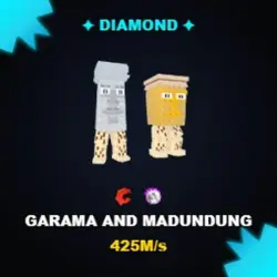 Diamond Garama and Madundung 425M s (Секретный персонаж) — Roblox, лот №226049