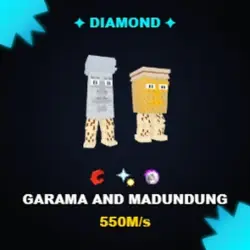 Diamond Garama and Madundung 550M s (Секретный персонаж) — Roblox, лот №226065