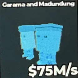 Diamond Garama and Madundung 75 M s (Секретный персонаж) — Roblox, лот №226101