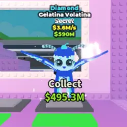 Diamond Gelatina Volatina 3.6 M s (Секретный персонаж) — Roblox, лот №226174