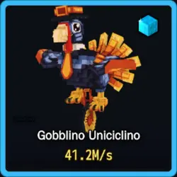 Diamond Gobblino Uniciclino 41.2M s (Секретный персонаж) — Roblox, лот №226210