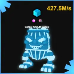 Diamond Gold Gold Gold 427.5M s #Wra (Секретный персонаж) — Roblox, лот №226214