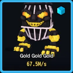 Diamond Gold Gold Gold 67.5M s (Секретный персонаж) — Roblox, лот №226217