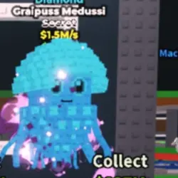 Diamond Graipuss Medussi SECRET Roblox (Секретный персонаж), лот №226249