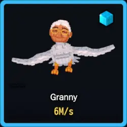 Diamond Granny 6M s (Секретный персонаж) — Roblox, лот №226347