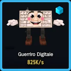 Diamond Guerriro Digitale 825K s (Секретный персонаж) — Roblox, лот №226353