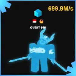 Diamond Guest 666 699.9M s #Del (Секретный персонаж) — Roblox, лот №226360