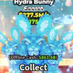Diamond Hydra Bunny 277.5M S (Секретный персонаж) — Roblox, лот №226376