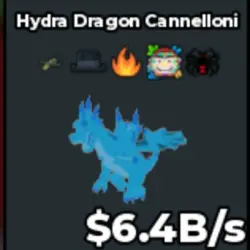 Diamond Hydra Dragon (Секретный персонаж) — Roblox, лот №226379