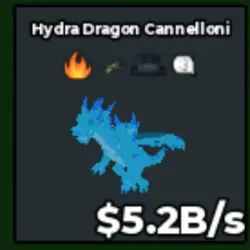 Diamond Hydra Dragon Cannelloni 5.2B s vexs (Секретный перс… — Roblox, лот №226381