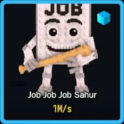 Diamond Job Job Job Sahur 1M s (Секретный персонаж) — Roblox, лот №226384