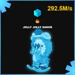 Diamond Jolly Jolly Sahur 292.5M s #Zz (Секретный персонаж) — Roblox, лот №226387