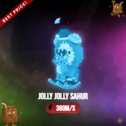 Diamond Jolly Jolly Sahur 360M s (Секретный персонаж) — Roblox, лот №226388