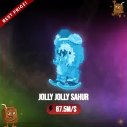 Diamond Jolly Jolly Sahur 67.5M s (Секретный персонаж) — Roblox, лот №226389