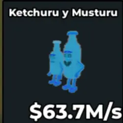 Diamond Ketchuru and Musturu $ 63.7 M s V25 (Секретный перс… — Roblox, лот №226393