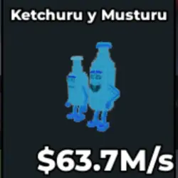 Diamond Ketchuru and Musturu $ 63.7 M s V47 (Секретный перс… — Roblox, лот №226394