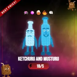 Diamond Ketchuru and Musturu 1B s (Секретный персонаж) — Roblox, лот №226395