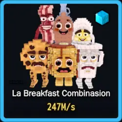 Diamond La Breakfast Combinasion 247M s (Секретный персонаж) — Roblox, лот №226413