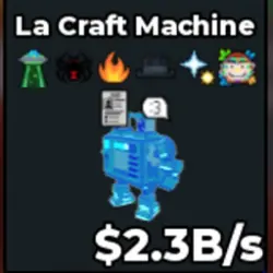 Diamond La Craft Machine (f02169) (Секретный персонаж) — Roblox, лот №226422